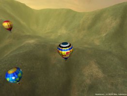3D Hot Air Balloon Screen Saver
