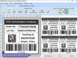Postal Service and Banking Barcode Fonts