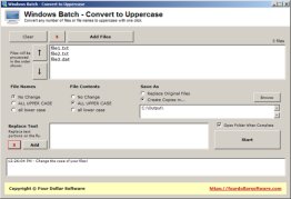 Batch Convert to Uppercase for Windows