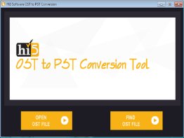 Hi5 Software OST to PST Conversion