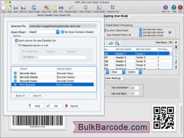 Linear and 2D Barcode Software