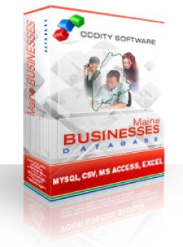 Maine Business Listings Database