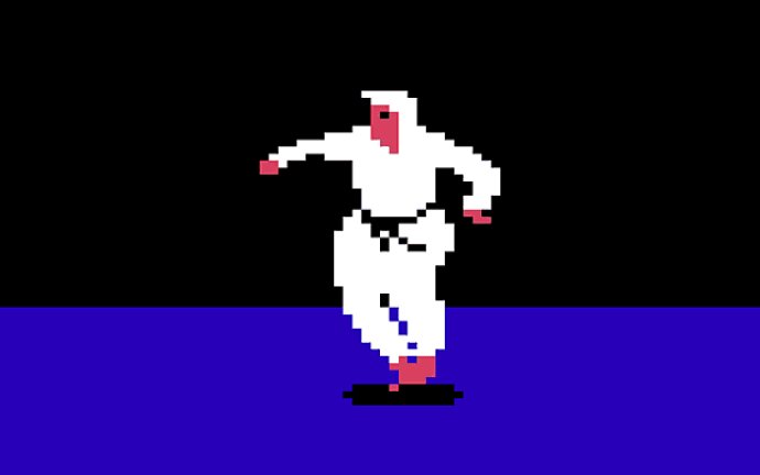 Karateka Dance Screensaver