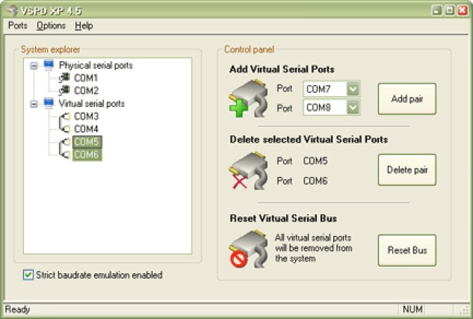 Virtual Serial Ports Driver XP2