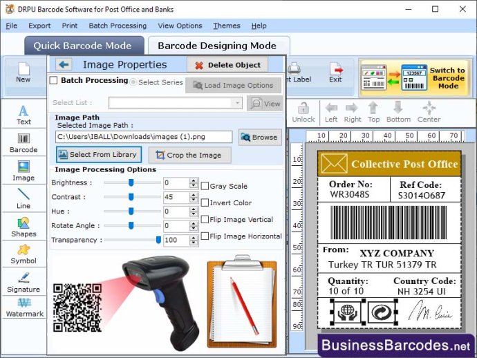 Traceability Barcode Inventory Tool