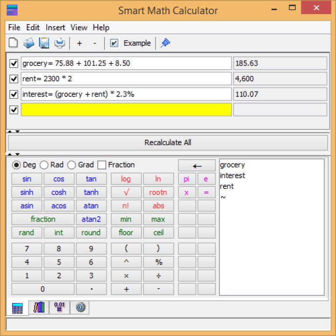 Smart Math Calculator for Mac