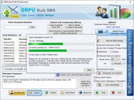 Pro Bulk SMS Messaging Software