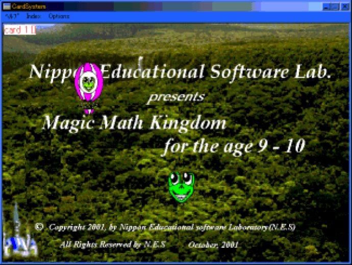 Magic Math Adventure Tour for ages 9  to 10