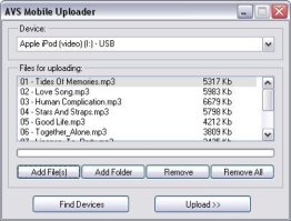 AVS Mobile Uploader