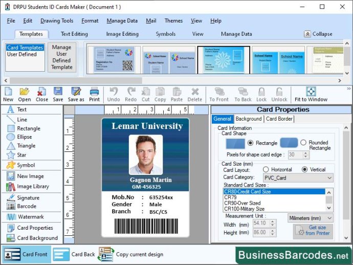 Multiple ID Card Creation Software Multiple ID Card Creation Software