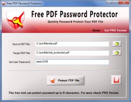 Free PDF Password Protector