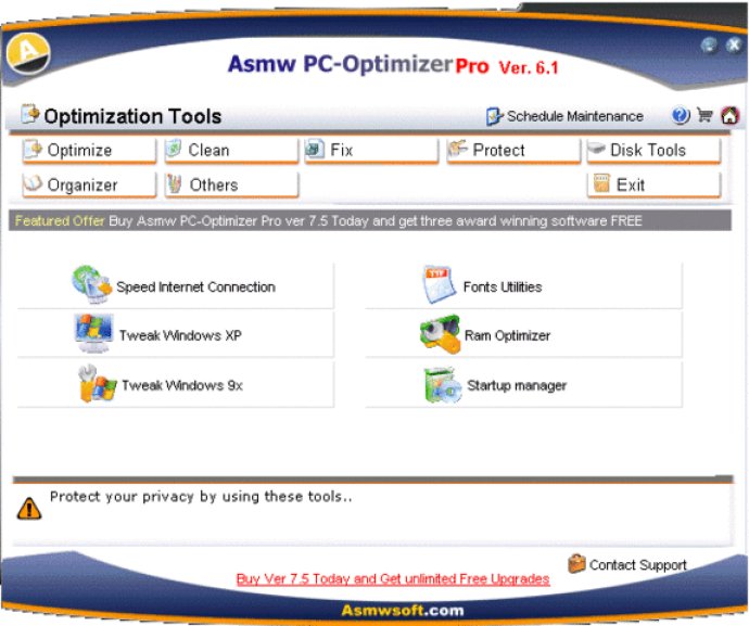 Free Asmw PC-Optimizer