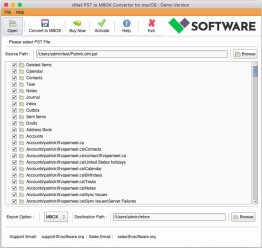 vMail PST to MBOX Converter for macOS