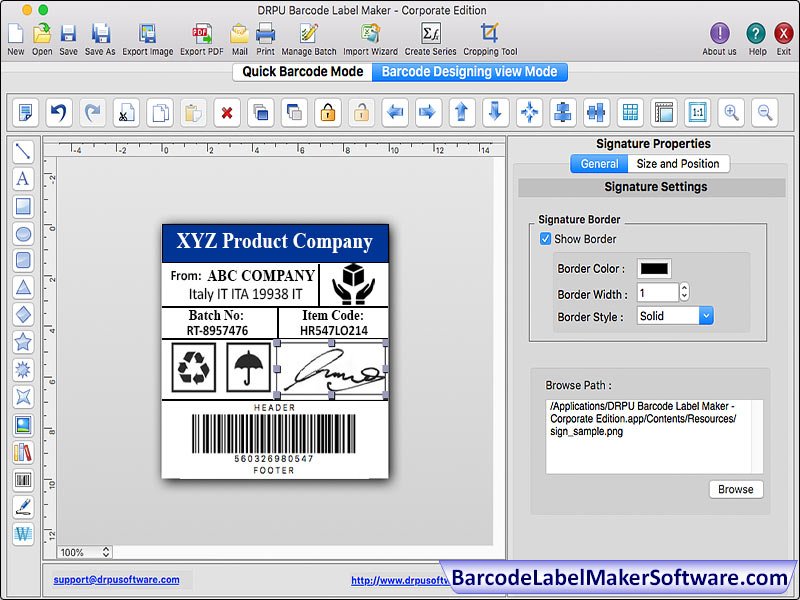 label making software for mac