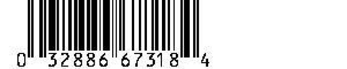 UPC EAN Barcode Font