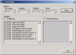 Serial Port ActiveX Control