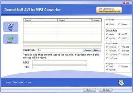 Free AVI to MP3 Converter