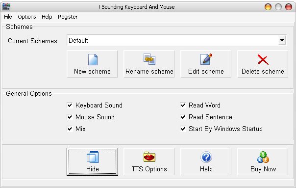Sounding Keyboard and Mouse Sounding Keyboard and Mouse