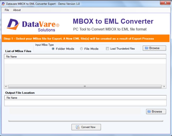 DataVare MBOX to EML Converter Expert