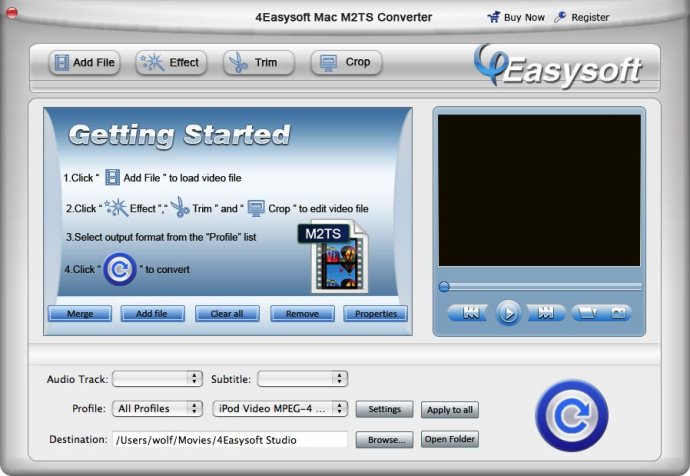 4Easysoft Mac M2TS Converter