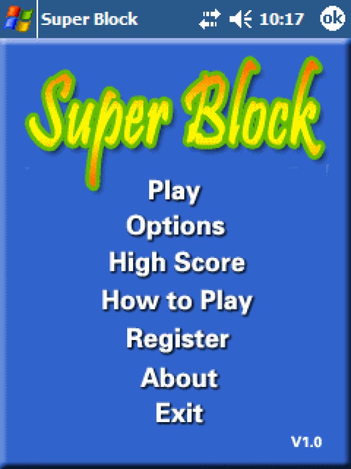 Super Block for Pocket PC