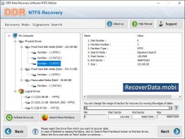 Hard Disk NTFS Files Recovery