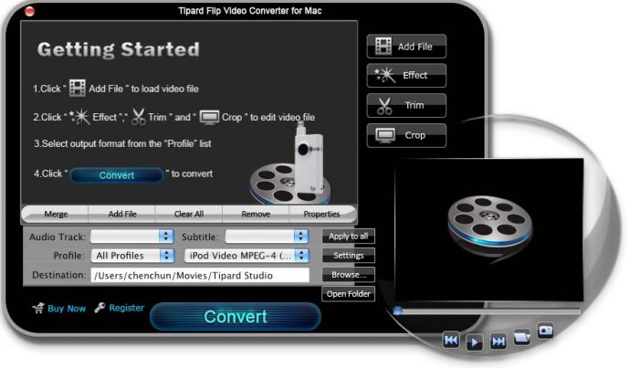Tipard Flip Video Converter for Mac