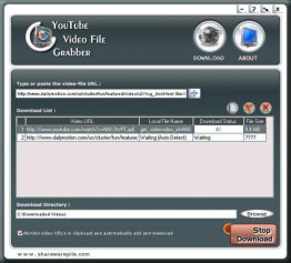 Free YouTube Video File Grabber
