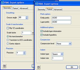 VRML Export