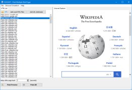 Print Multiple Web Pages