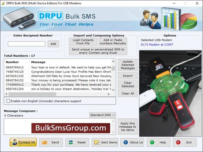 Bulk SMS USB Modem Bulk SMS USB Modem