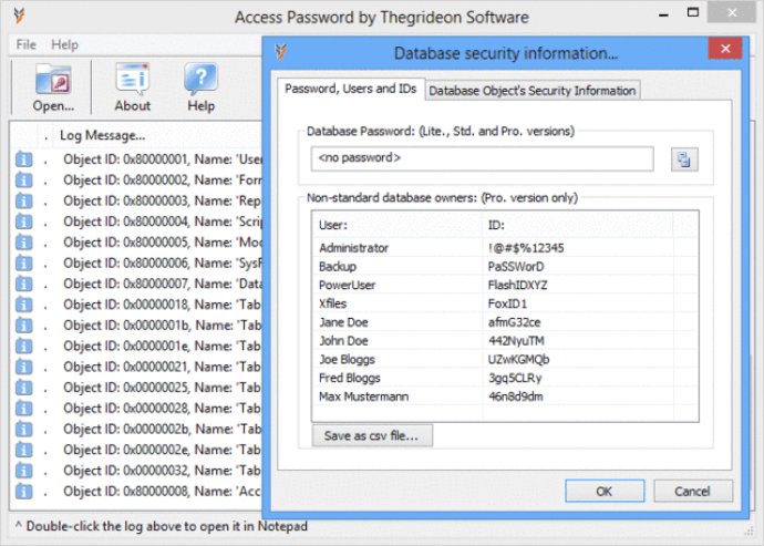 Access Password by Thegrideon