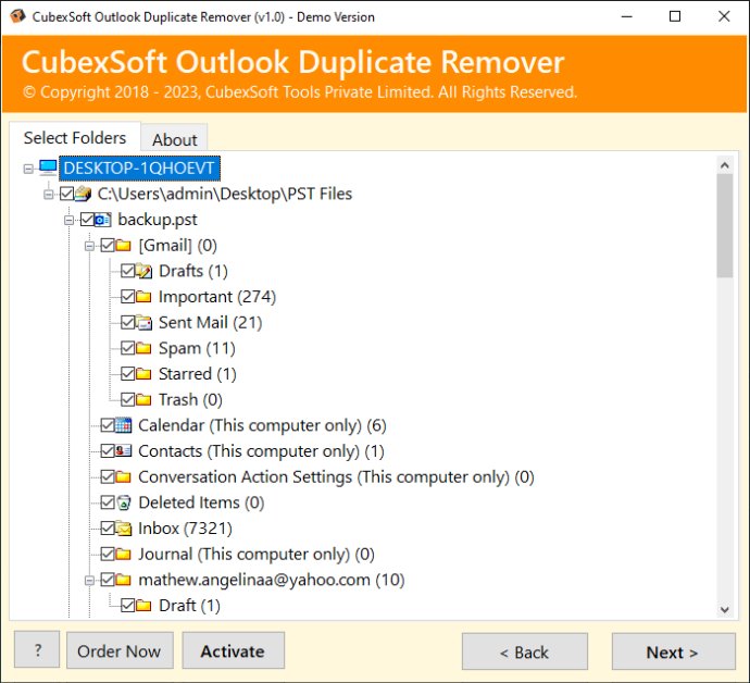 Clean Duplicate PST File in Outlook Clean Duplicate PST File in Outlook