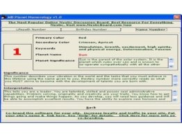 MB Planet Numerology