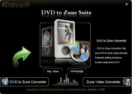 4Easysoft DVD to Zune Suite