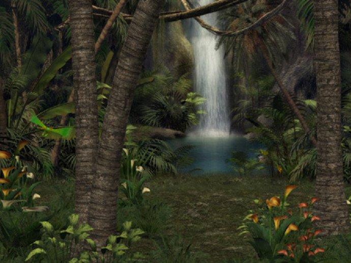 SS Heart of Jungle - Animated Desktop Screensaver