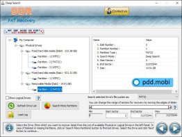 FAT Partition files Recovery Tool