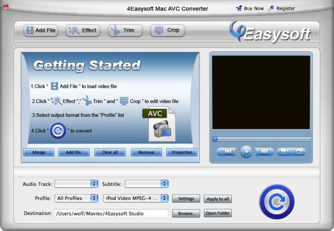 4Easysoft Mac AVC Converter