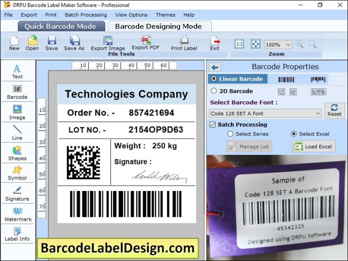 Barcode Generator Tool