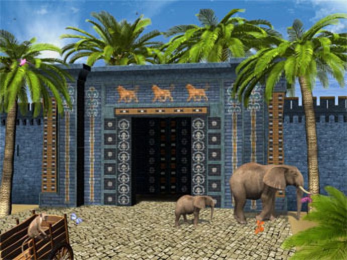 Babylon Gates - Animated Wallpaper