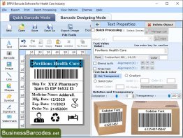 Scanning Barcode for Healthcare