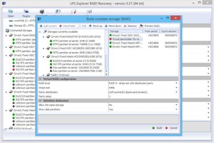 UFS Explorer RAID Recovery for Windows