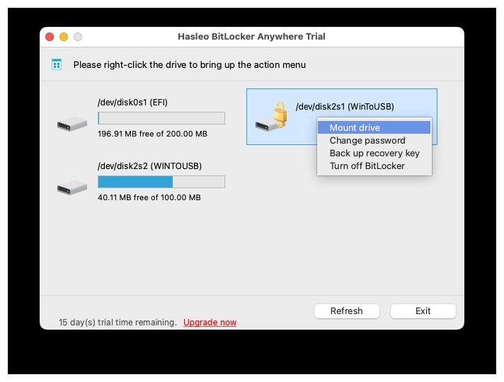 free for apple instal Hasleo BitLocker Anywhere Pro 9.3