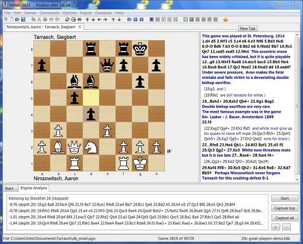 Nimzo_2023 Chess GUI