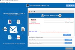 Outlook.com Backup Tool
