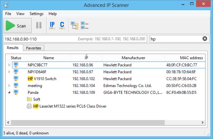 Advanced IP Scanner