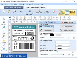 Barcode Generator for Warehousing