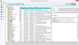 MailsClick Convert NSF File