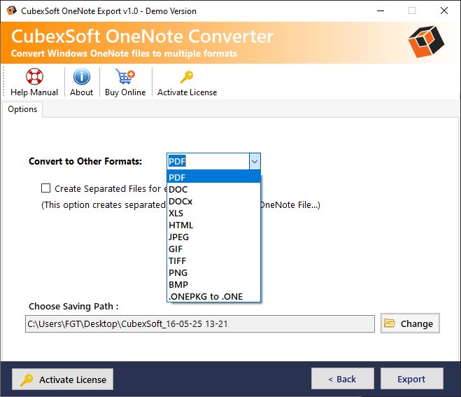 CubexSoft OneNote Converter CubexSoft OneNote Converter