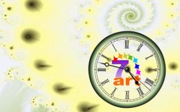 7art Mirror Clock ScreenSaver